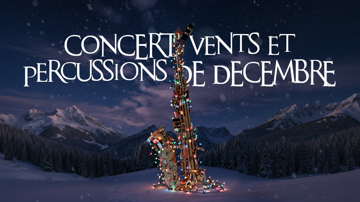 Concert de Noël 2025 Jazz Band sénior et junior et Saxs LABS - École secondaire St-Luc