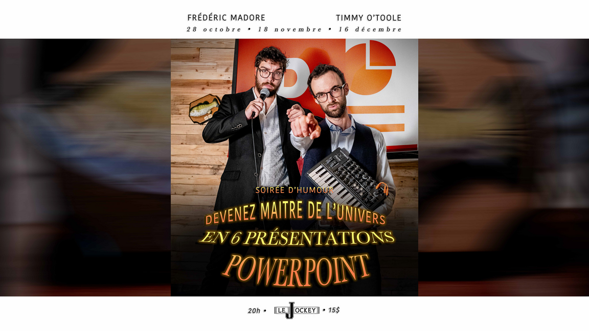Devenez maître de l'univers en 6 présentations Powerpoint