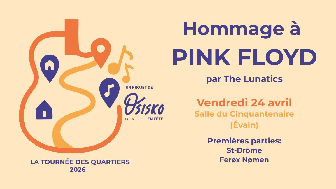 Hommage à Pink Floyd - La tournée des quartiers