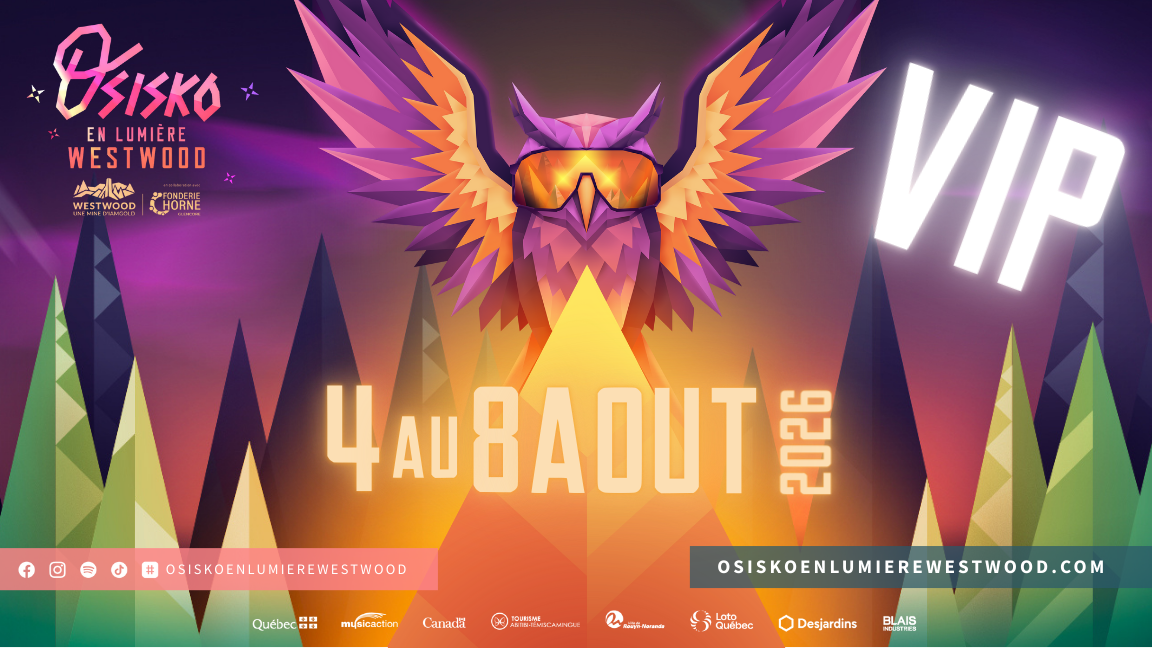 Passeport VIP (5 jours) ▲ 4 au 8 août 2026