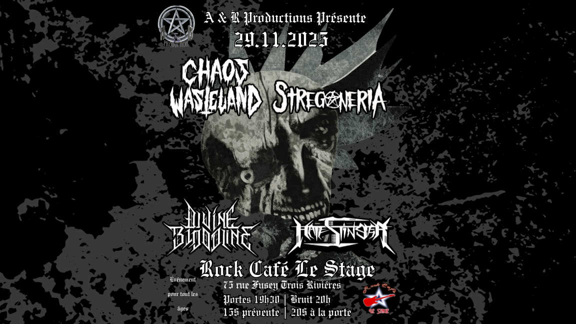 Chaos Wasteland/Stregoneria/Divine Bloodline/Hatestinger