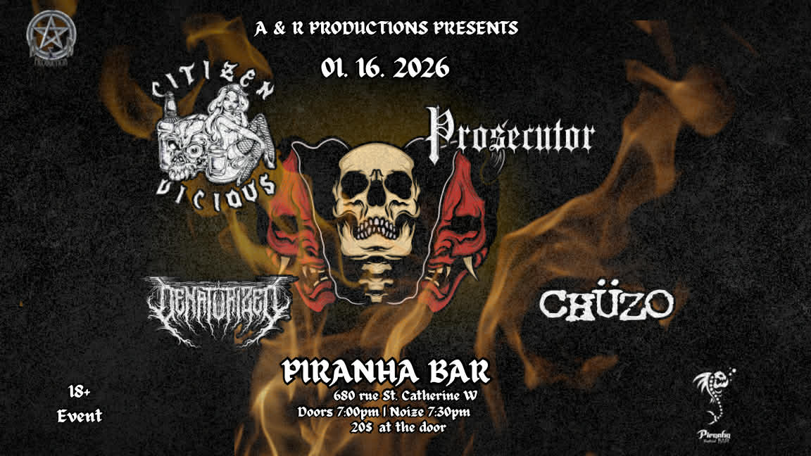 Citizen Vicious/Prosecutor/Denaturized/Chüzo