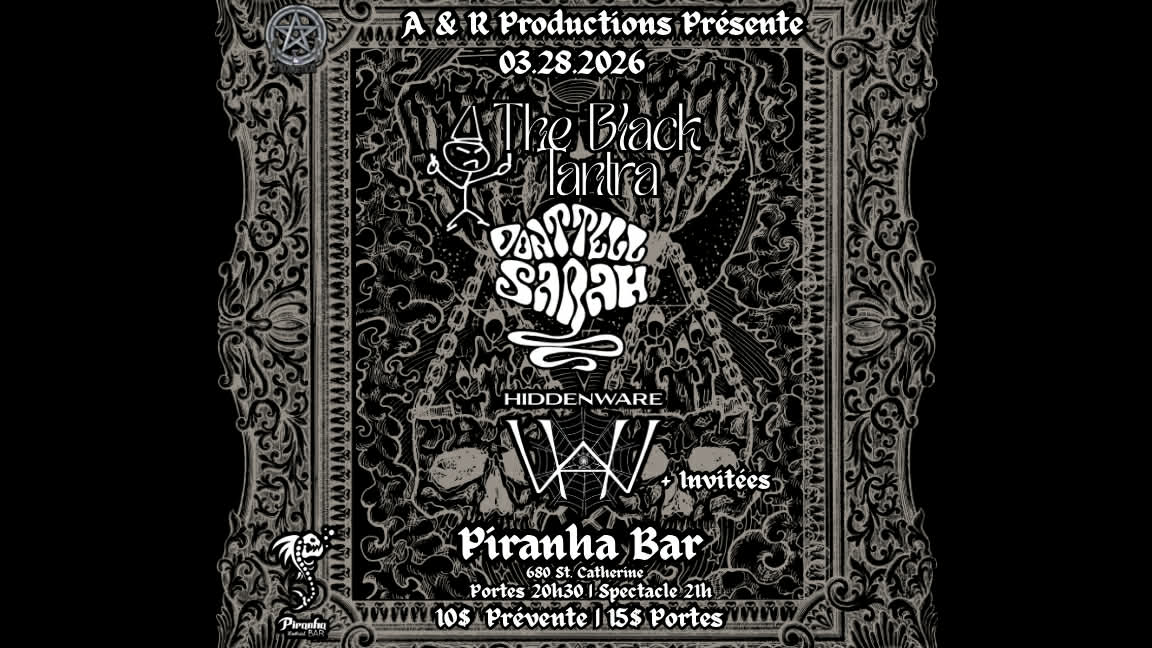 Black Tantra/Don’t Tell Sarah/Hiddenware