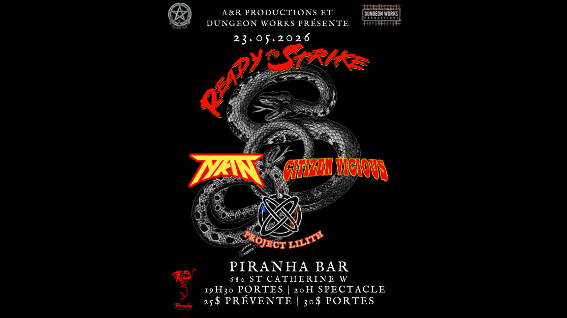 Ready to strike/Tykin/Citizen vicious/Project lilith