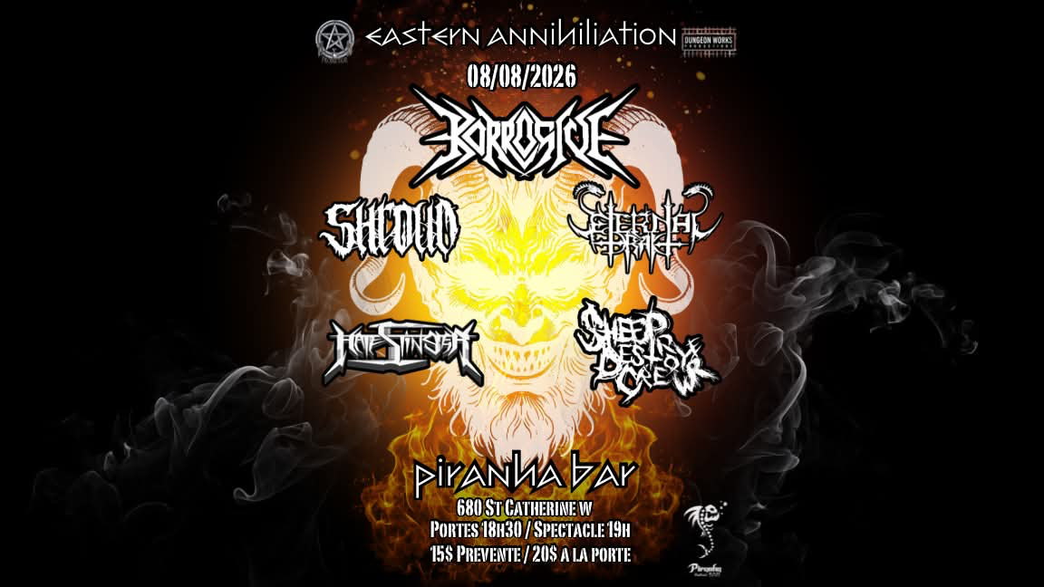 Korrosive/Shroud/Eternal Drak/hatestinger/Sheep/Destroyer Crew