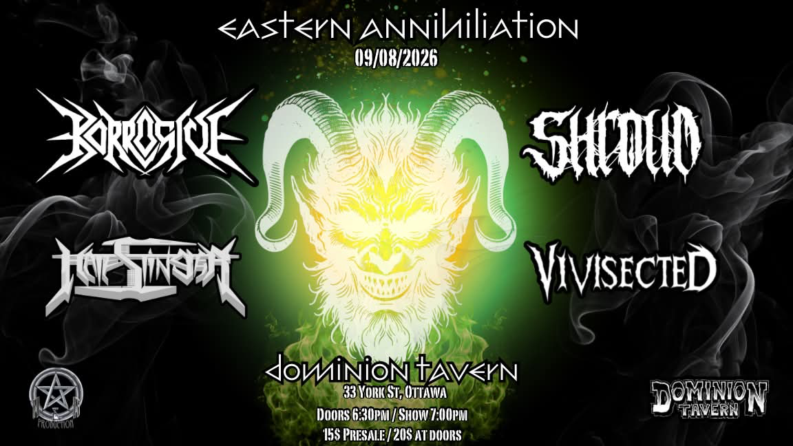 Korrosive/Shroud/Hatestinger/Vivisected