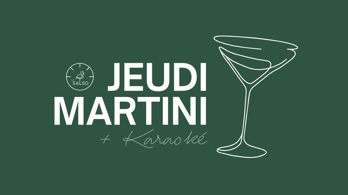 Jeudi Martini Karaoké à La SALSO