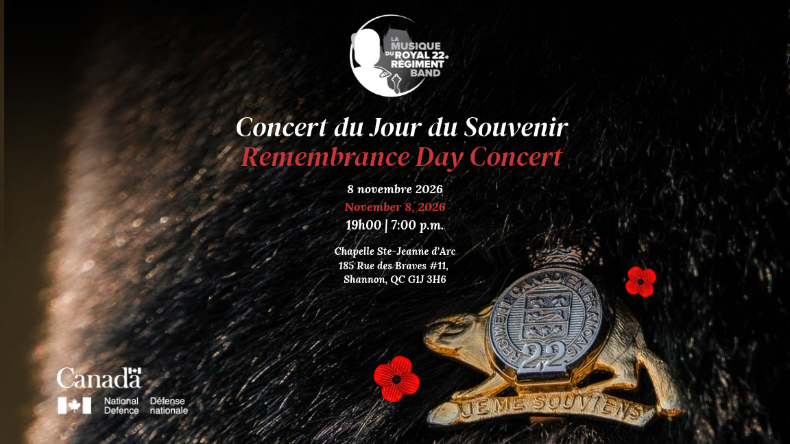 Concert du Jour du Souvenir / Remembrance Day Concert