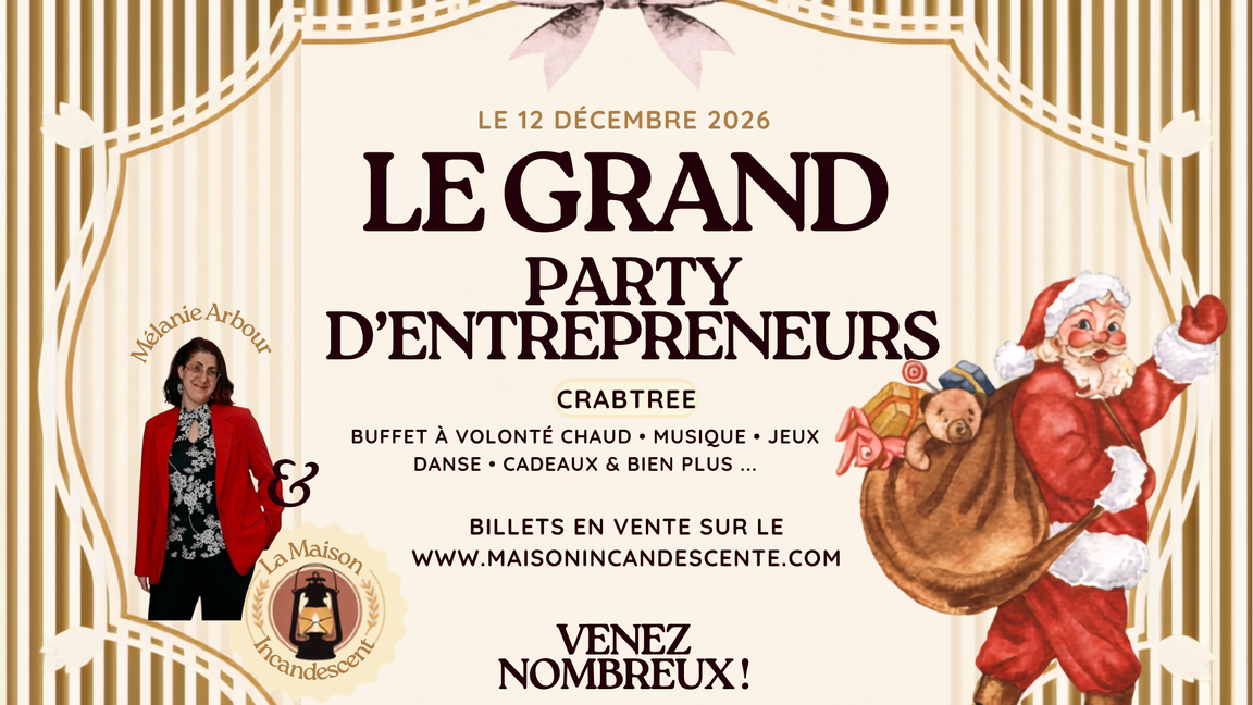 Party de Noël D'entrepreneur(es)
