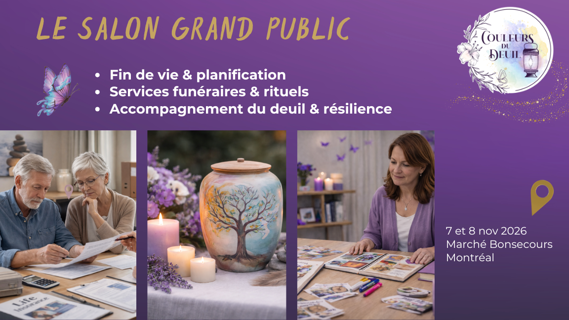 Salon Couleurs du deuil
