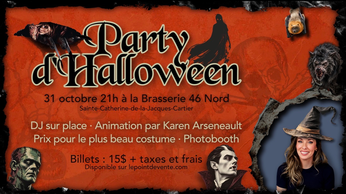 Party d’Halloween Brasserie 46 Nord
