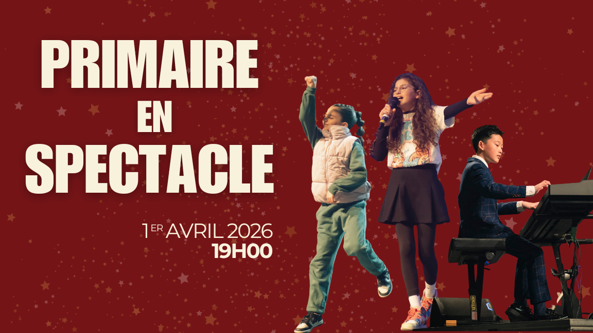 Primaire en spectacle 2026