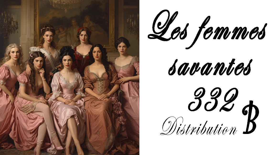Les femmes savantes_Dist.B