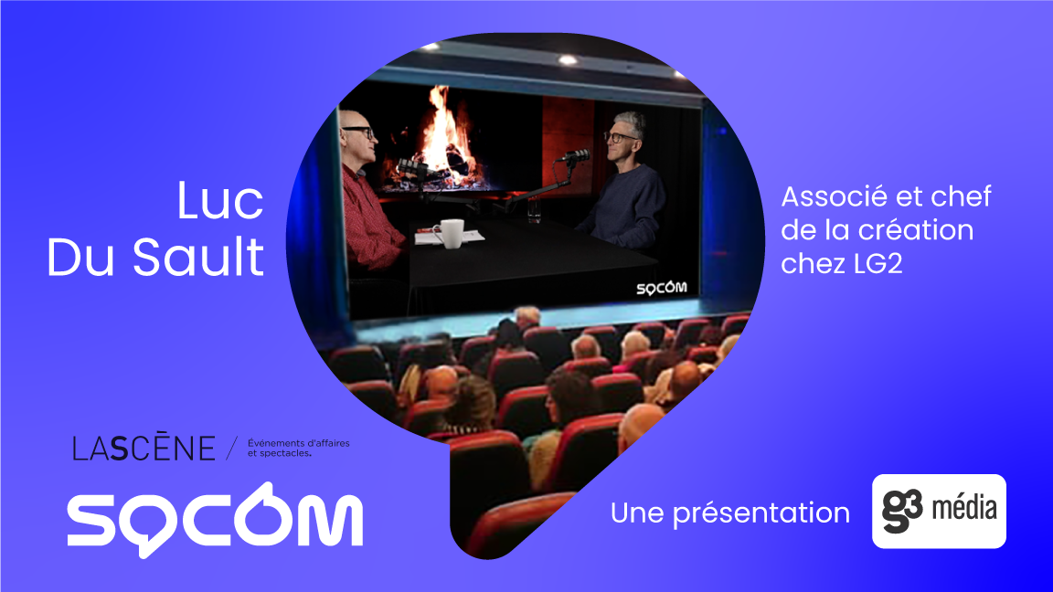 Visionnement du balado de Luc Du Sault