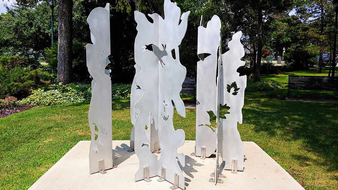 Visite guidée : œuvres extérieures au parc Stewart Hall