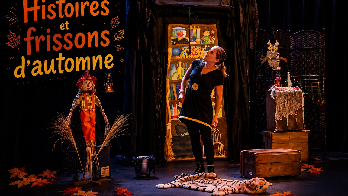 Histoires et frissons d'automne - Conte théâtrale pour les 4 à 10 ans