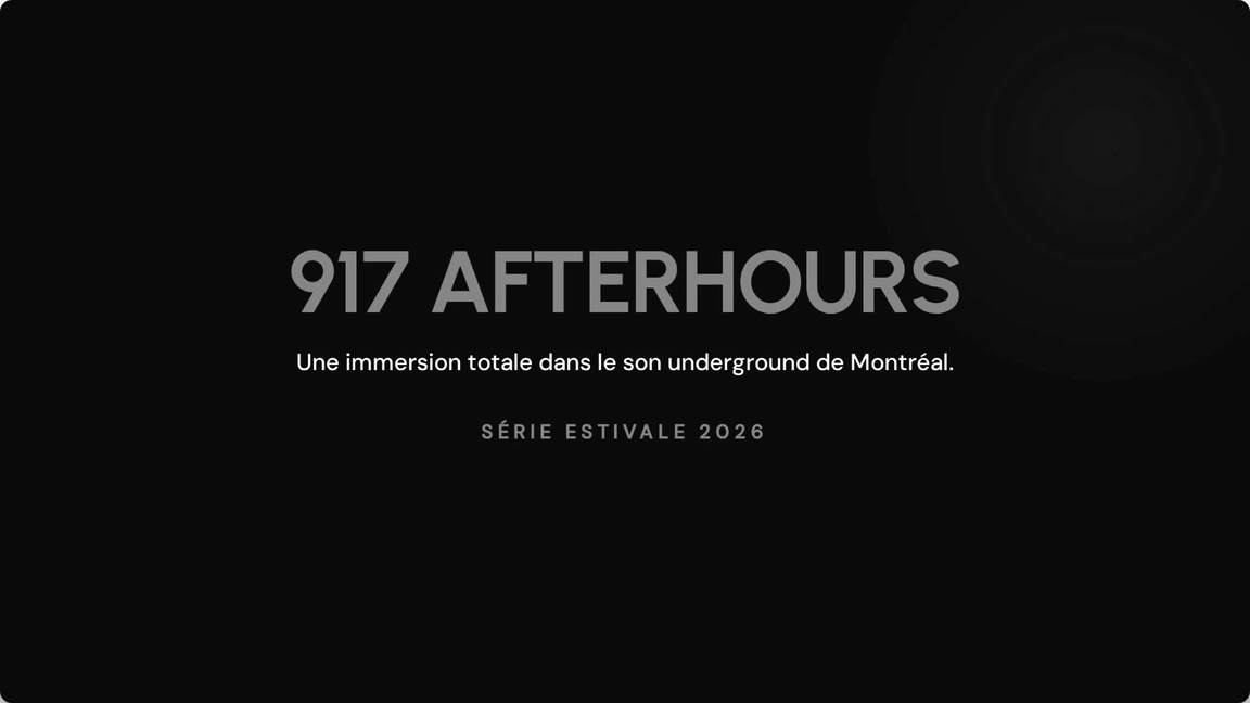 917 AFTERHOURS - SÉRIE ESTIVALE 2026