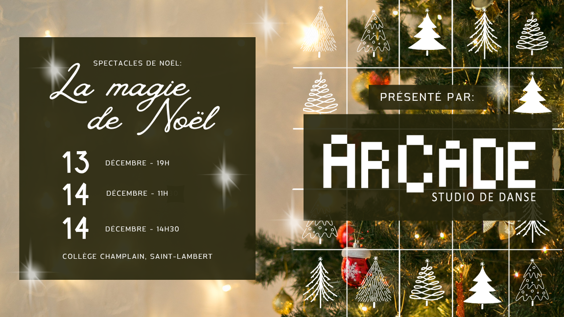 Spectacle de Noël dimanche 11h - La magie de Noël