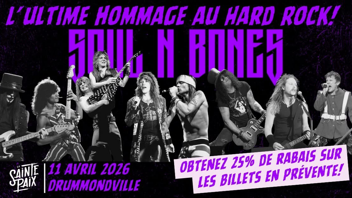 Soul n Bones et Montréal Crue à Drummondville