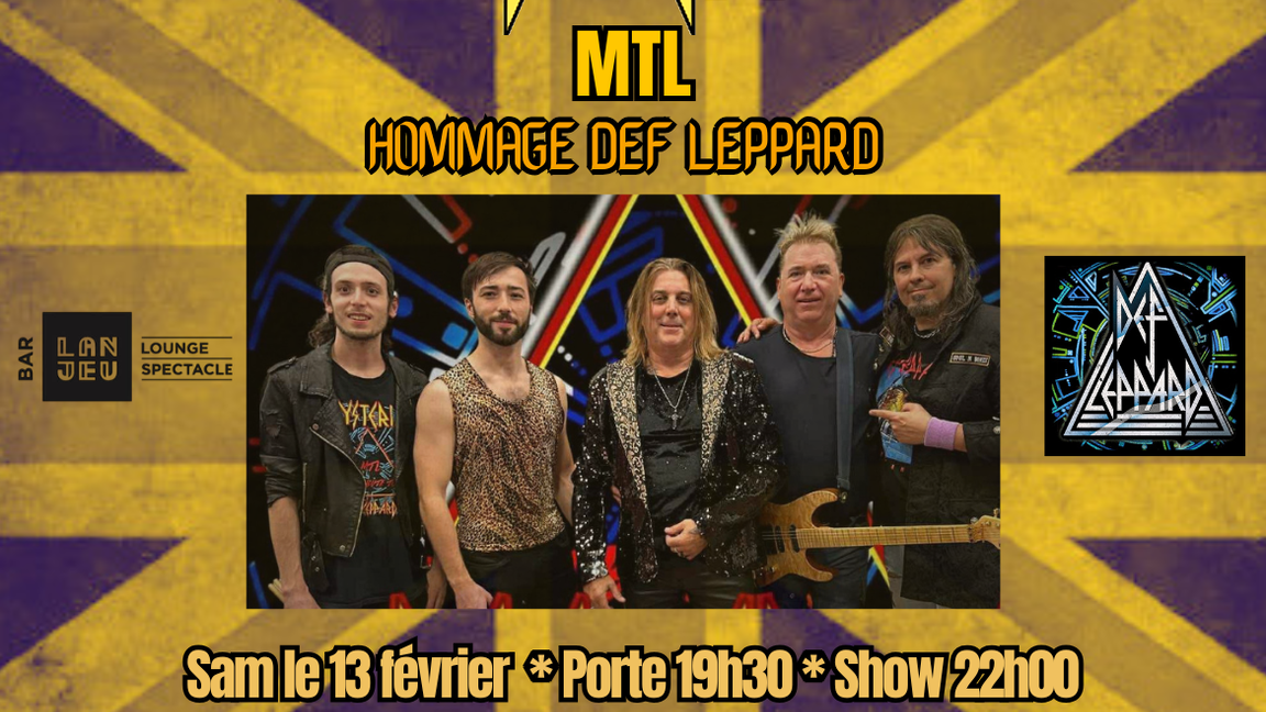 Hysteria - Hommage à Def Leppard (Montreal - P.A.T.)