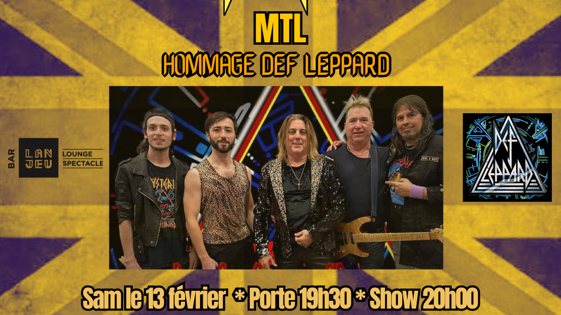 Hysteria - Hommage à Def Leppard (Montreal - P.A.T.)