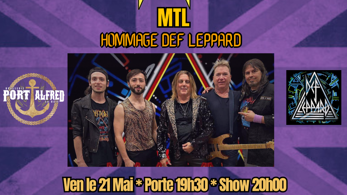 Hysteria - Hommage à Def Leppard (La Baie / Saguenauy)