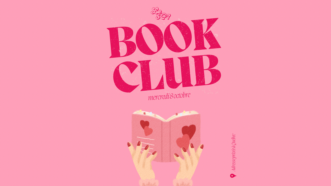 BOOKCLUB - 8 OCTOBRE