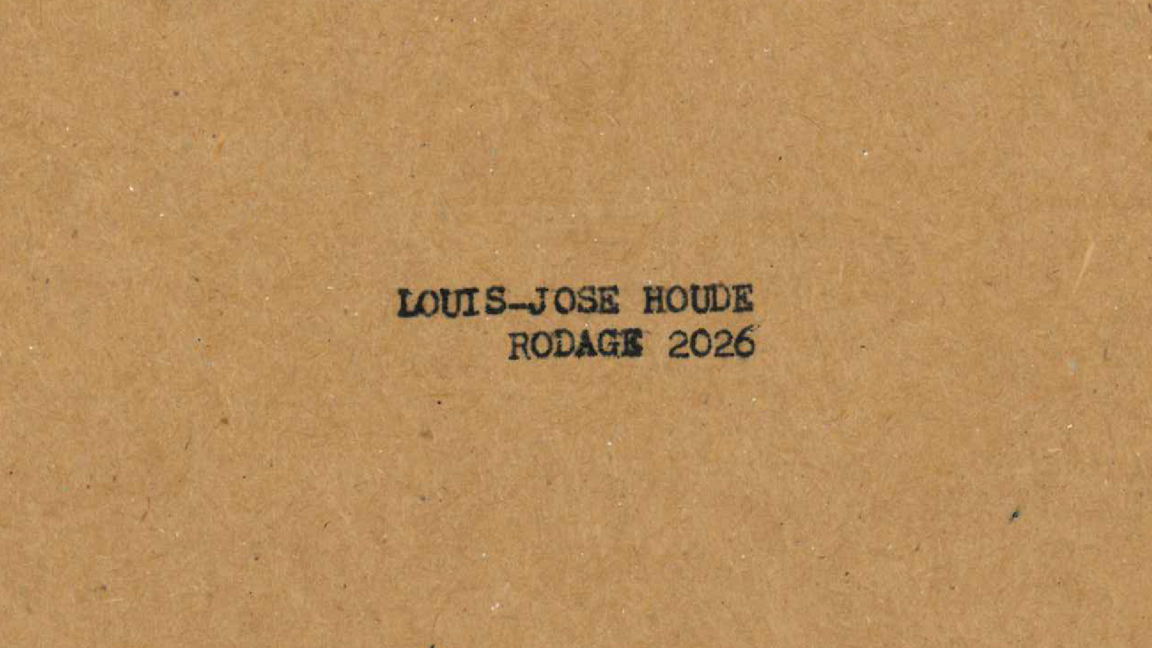 Louis-José Houde - Rodage 2026