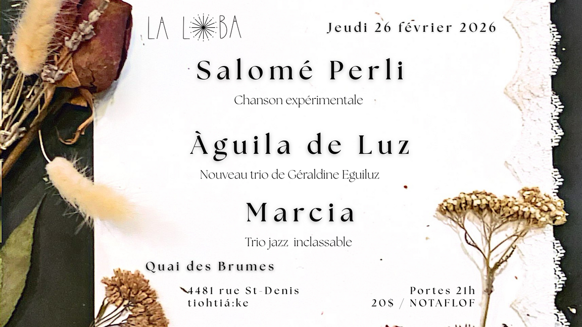 Salomé Perli / Àguila de Luz / Marcia