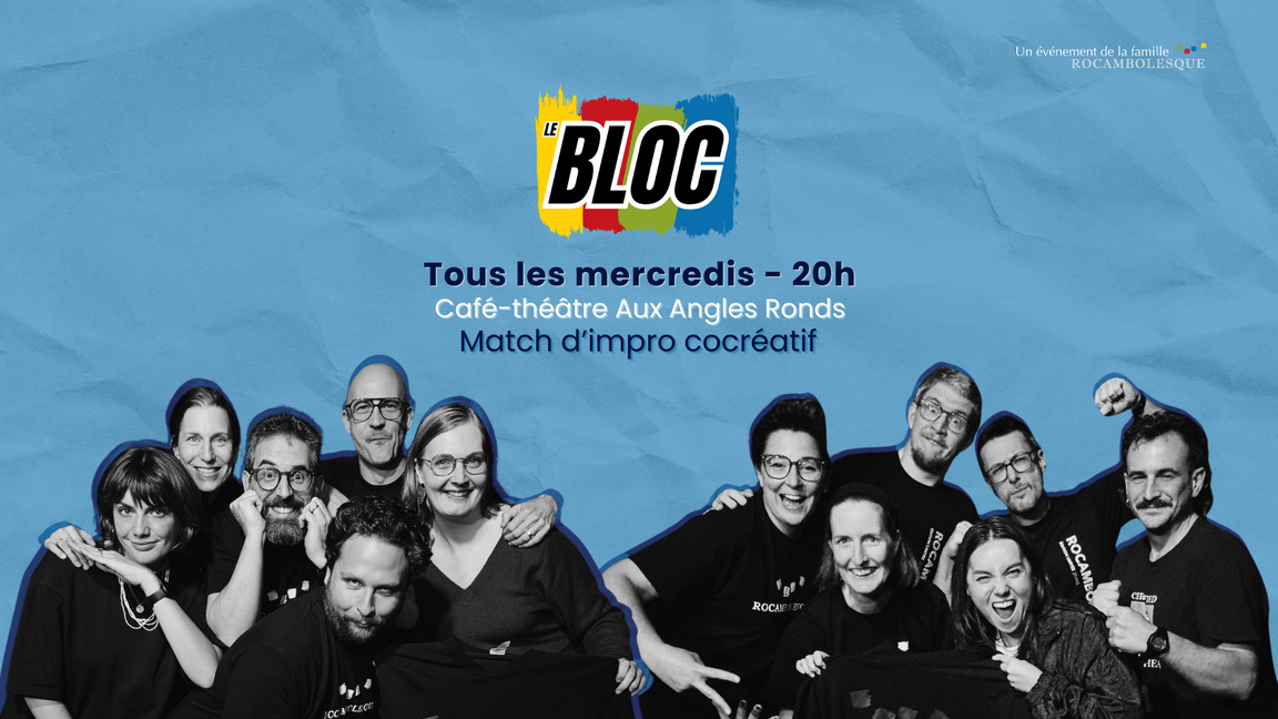 Impro Le Bloc - Bleus+Rouges (21 janvier @Aux Angles Ronds)