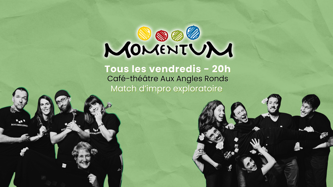 Impro Momentum - "XOXO, Gossip Girl" (Bleus-Jaunes, 6 février @Aux Angles Ronds)