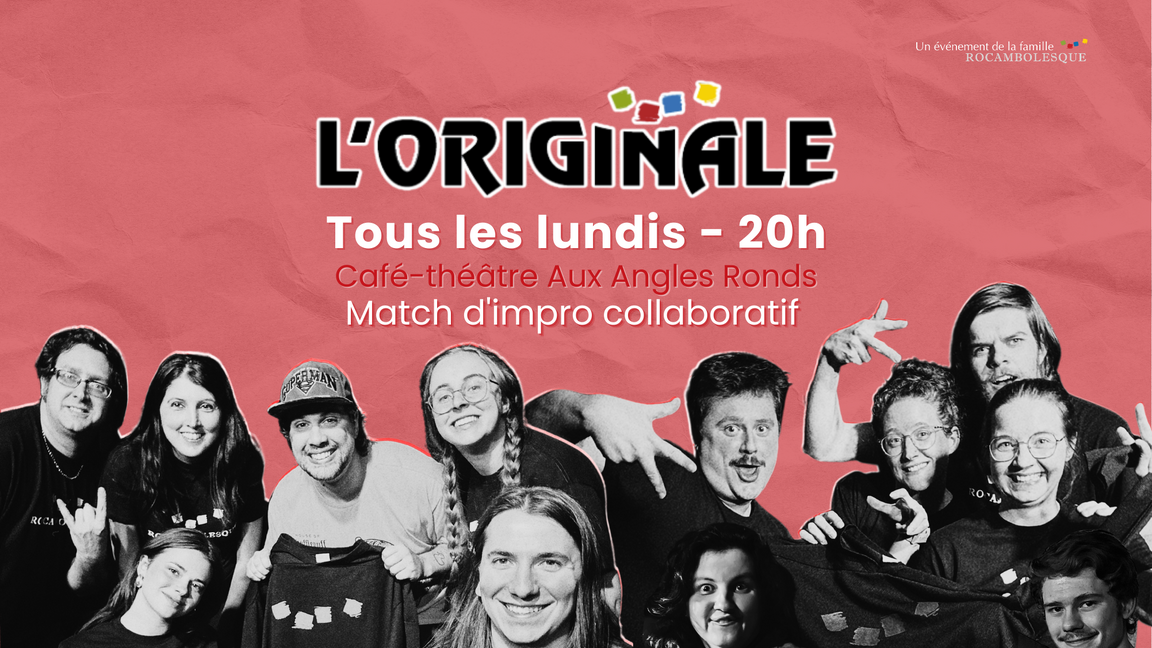 Impro L'Originale - Bleus et Jaunes (9 février @Aux Angles Ronds)