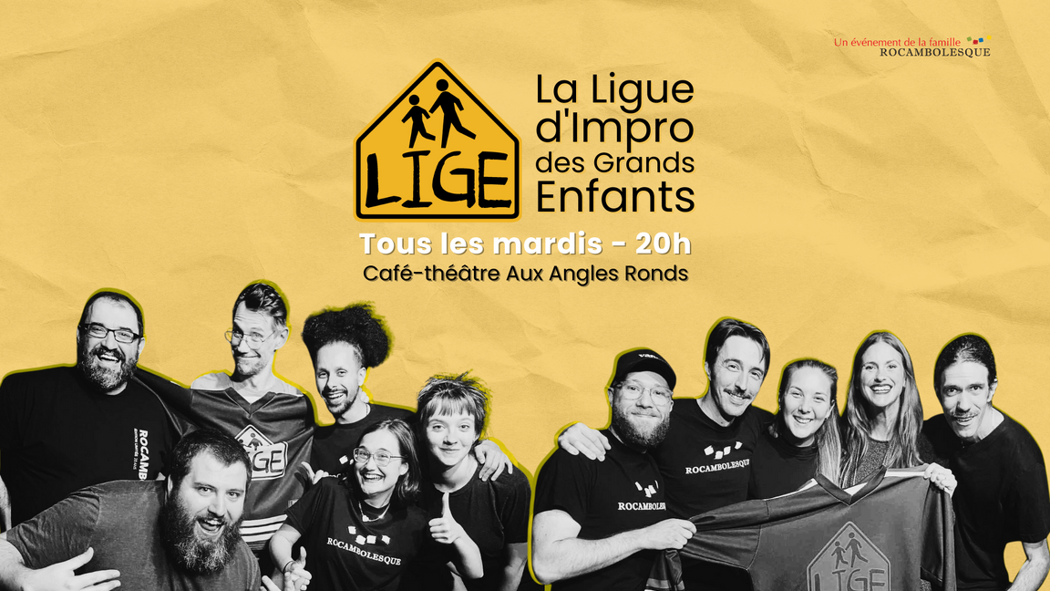 Impro LIGE - Jaunes vs Rouges (24 février @Aux Angles Ronds)