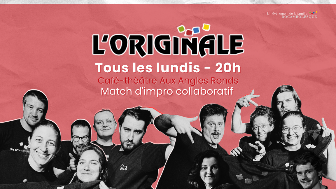 Impro L'Originale - Bleus et Rouges (2 mars @Aux Angles Ronds)