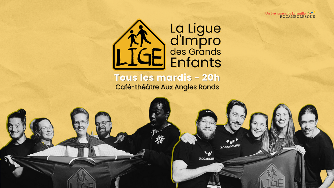 Impro LIGE - Bleus vs Rouges (3 mars @Aux Angles Ronds)