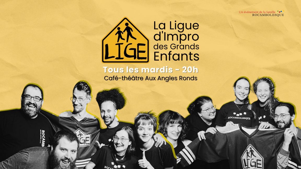 Impro LIGE - Verts vs Jaunes (10 mars @Aux Angles Ronds)