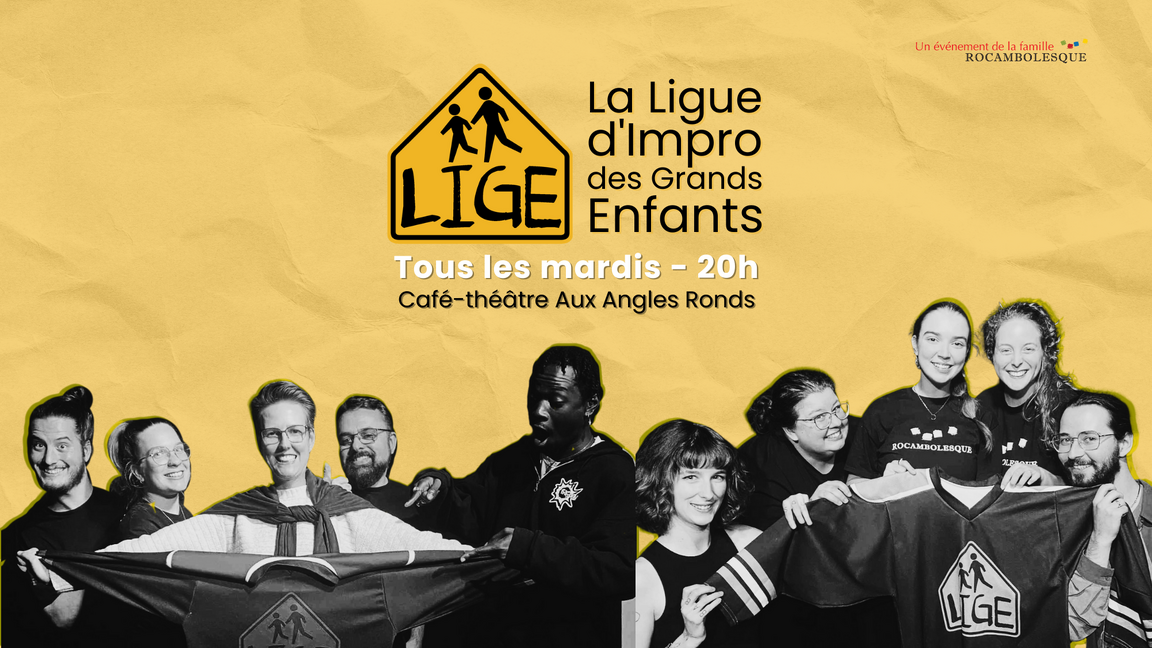 Impro LIGE - Bleus vs Verts (7 avril @Aux Angles Ronds)