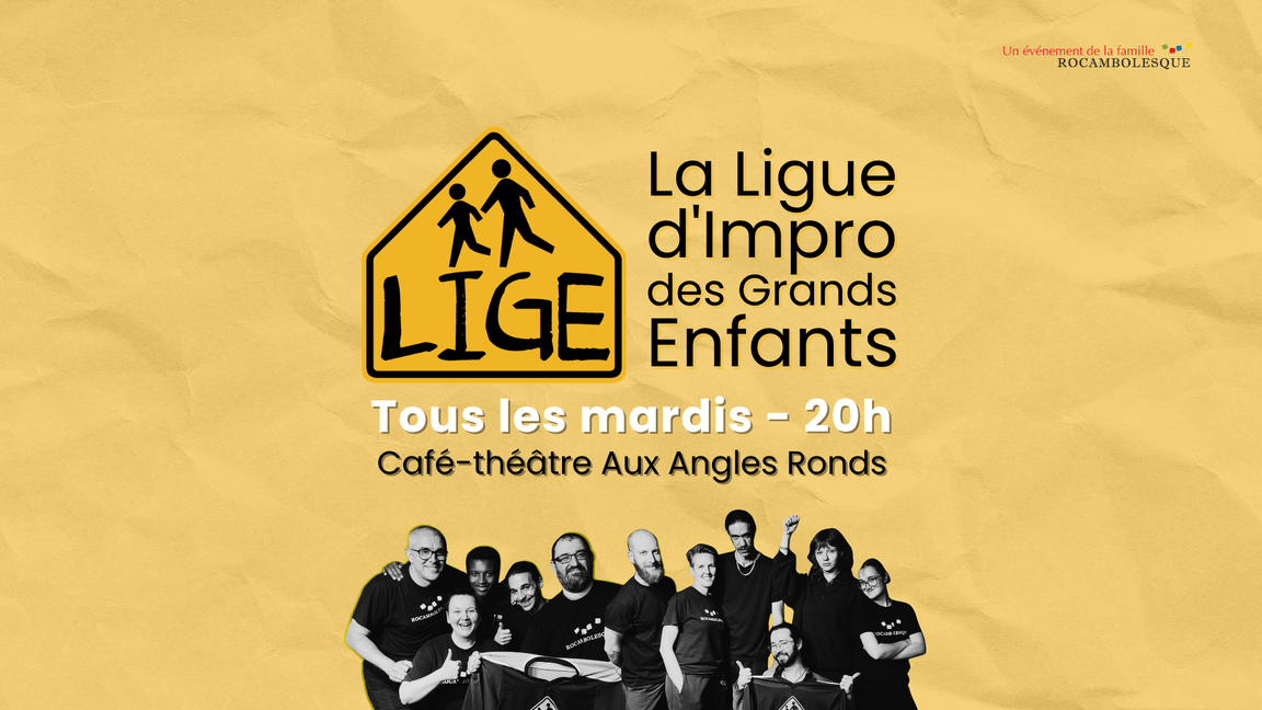 Impro LIGE - Jaunes vs Verts (23 juin @Aux Angles Ronds)