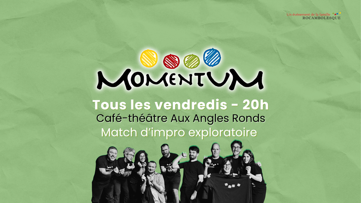 Impro Momentum - "Barbie et Ken, les clichés" (Verts-Jaunes, 26 juin @Aux Angles Ronds)