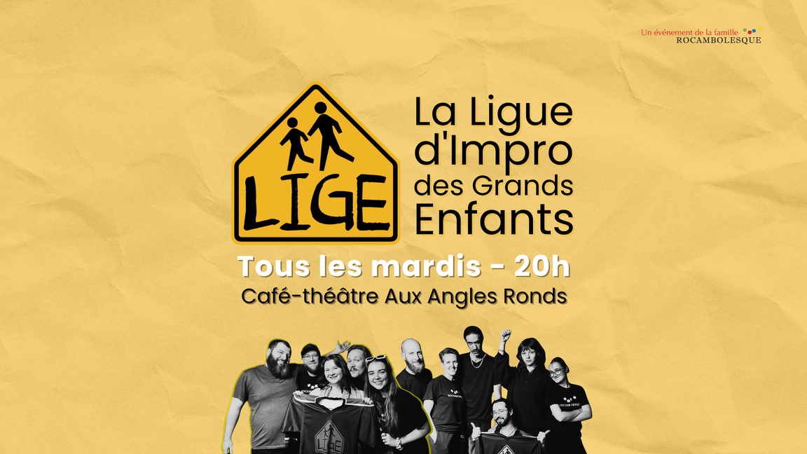 Impro LIGE - Bleus vs Verts (30 juin @Aux Angles Ronds)
