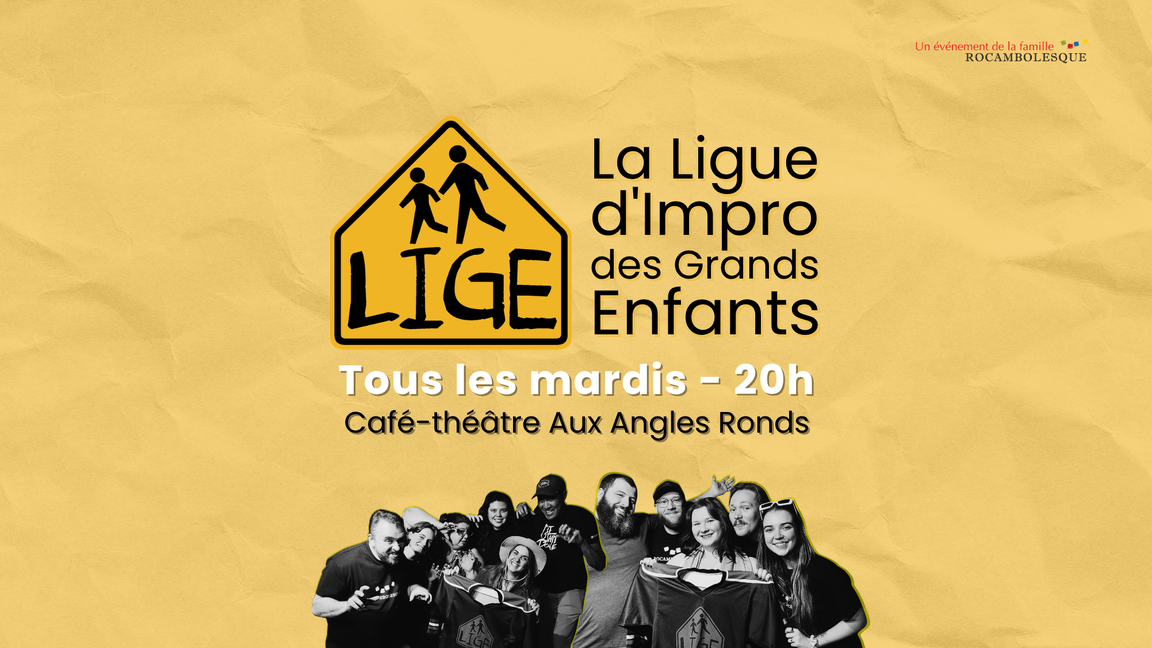 Impro LIGE - Bleus vs Rouges (4 août @Aux Angles Ronds)