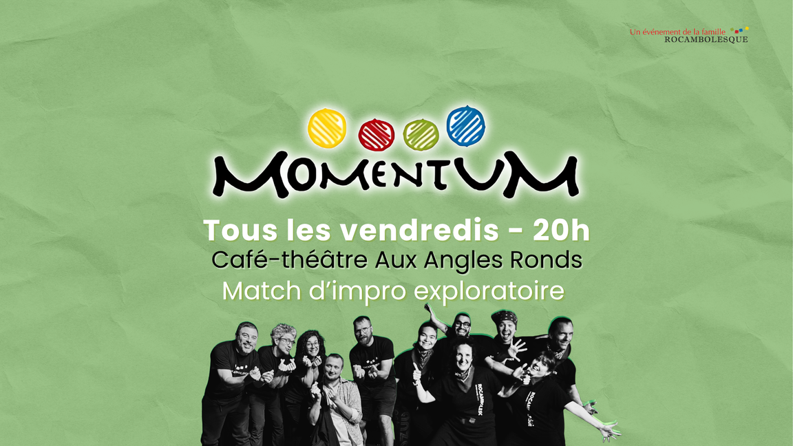 Impro Momentum - "La vie en Véhicule Récréatif" (Bleus-Jaunes, 21 août @Aux Angles Ronds)
