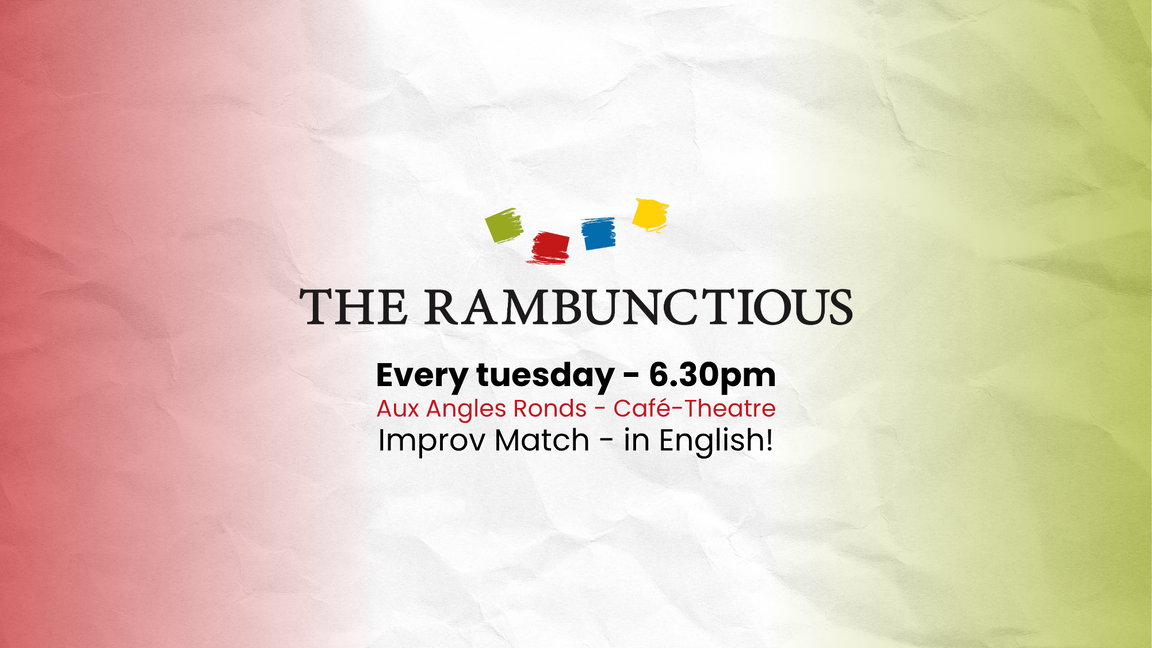Improv The Rambunctious - Green vs Red (September 1 - 6:30pm @Aux Angles Ronds)