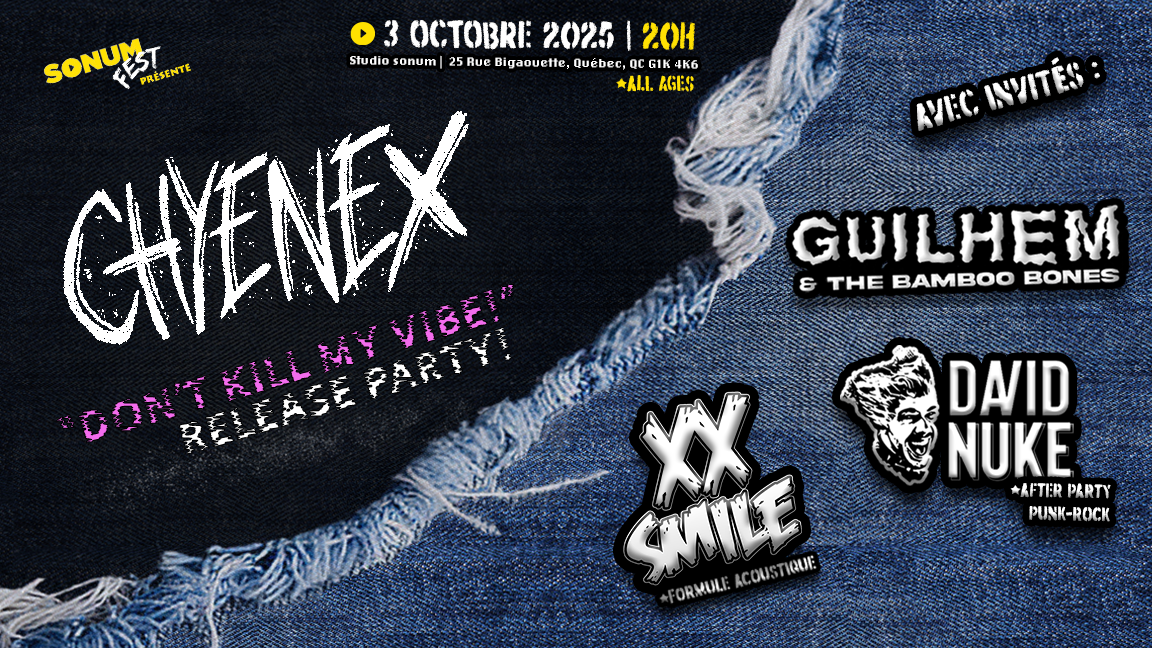 Chyenex, Guilhem & the Bamboo Bones et XX Smile (acoustic)