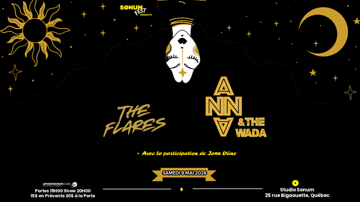 AN NA&The WADA avec The Flares et Jann Dûne