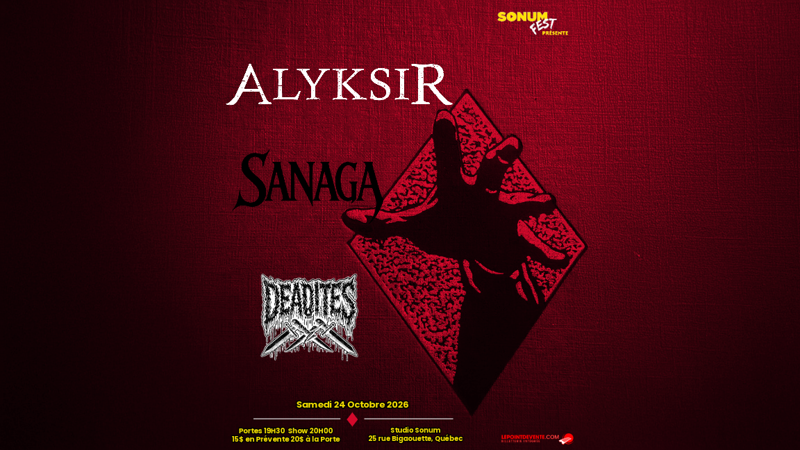 Alyksir avec Sanaga et Deadites