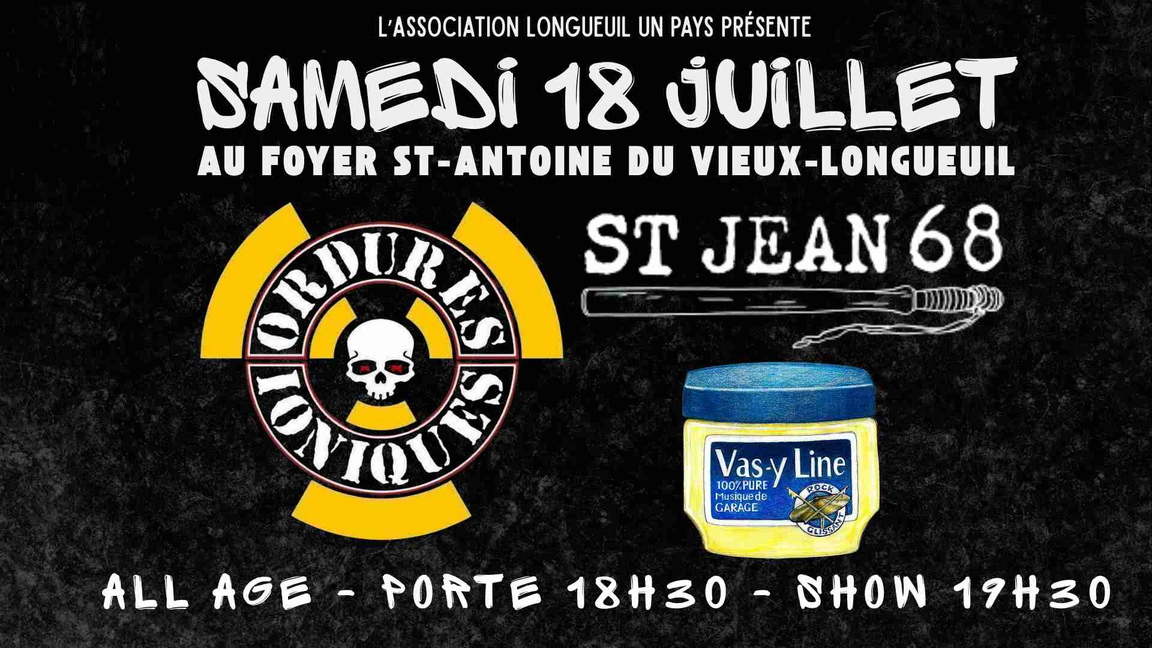 Les Ordures Ioniques avec St-Jean 68 & Vas-y Line au Foyer St-Antoine