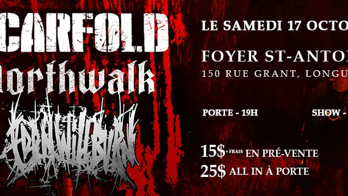 Scarfold avec Northwalk & Eden Will Burn