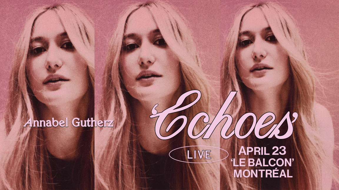 ANNABEL GUTHERZ - 'ECHOES' LIVE
