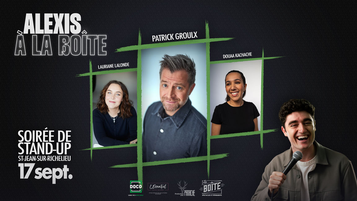 Alexis à La Boîte - Soirée de stand-up